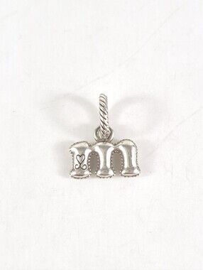 Brighton ABC Lowercase Letter M Charm